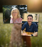 Campo de flores al atardecer - Revive