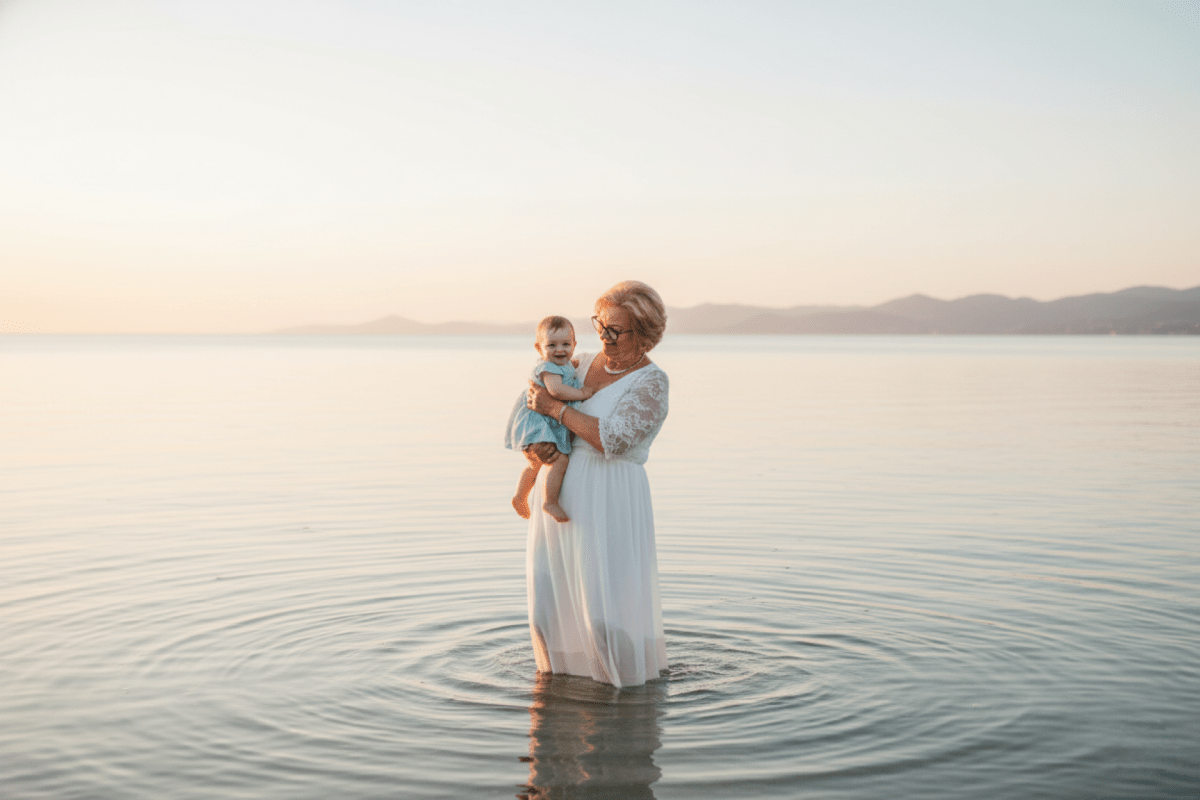 Mar al atardecer - Revive