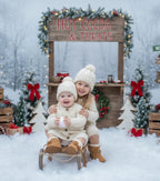 Niños en exterior navideño 2 - Revive