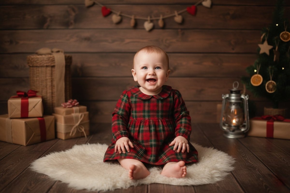 Niños en interior navideño 1 - Revive