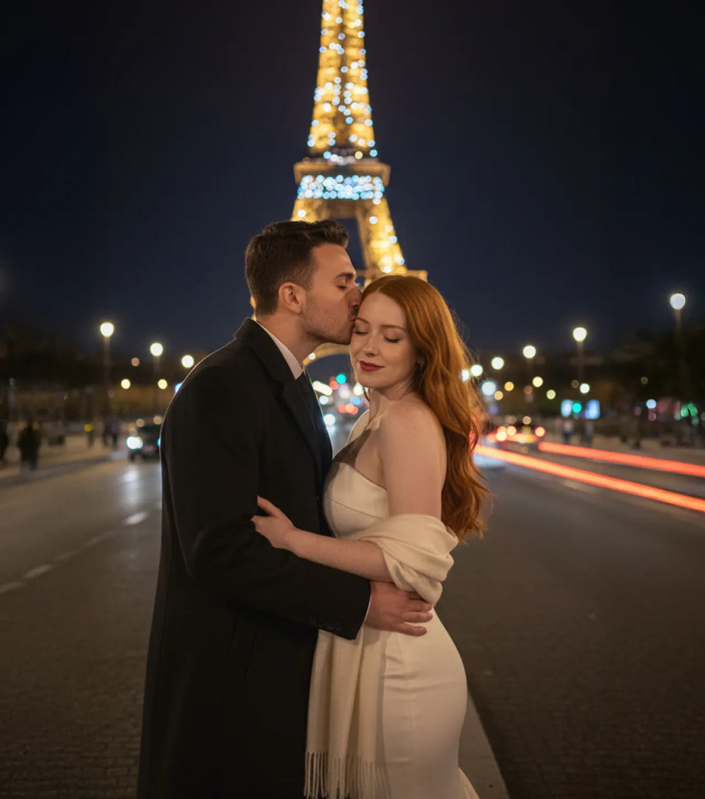Parejas en Paris de noche - Revive